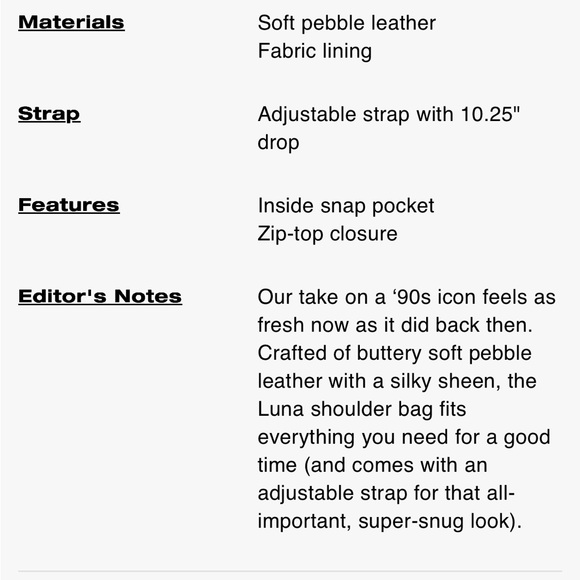 Coach Luna Shoulder Bag in Black & Pewter - Picture 3 of 16